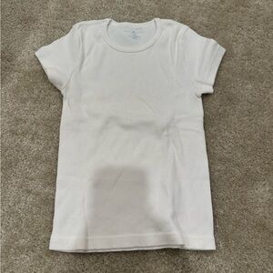 Brandy Melville White Short Sleeve Tee